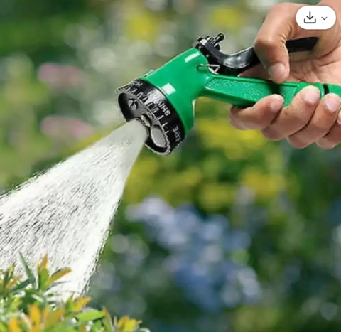 Flawless ™ 7- Modes Water Spray Nozzle with 30 meter Expandable PVC Pipe